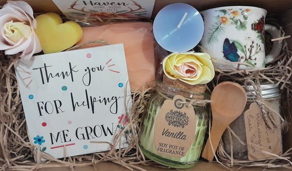 THANK YOU FOR HELPING ME GROW - Gift Box    !! LAST 1 LEFT !!