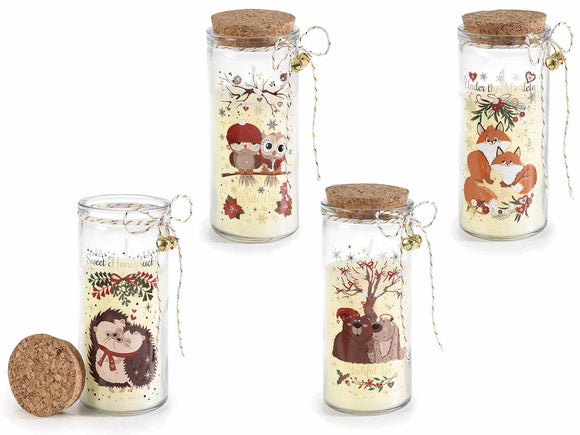 FOREST ANIMALS - Scented Candle Pots  !! LAST FEW LEFT !!