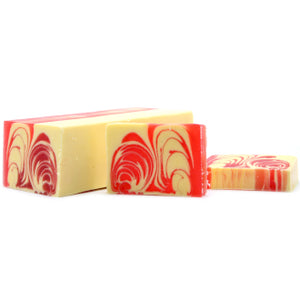 STRAWBERRY - Swirly Soap Bar