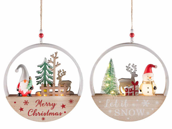 MERRY CHRISTMAS | LET IT SNOW - Light-Up Decoration   !!  LAST 1 OF EACH LEFT !!