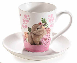 Bunny Espresso Cup & Saucer