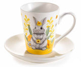 Bunny Espresso Cup & Saucer