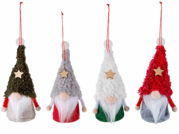 PLUSH GNOME - Hanging Ornament