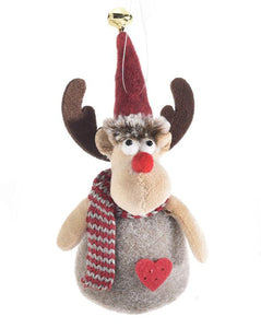 REINDEER - Hanging Ornament (felt)