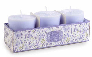 FLORAL GARDEN - Set Scented Candle Pots