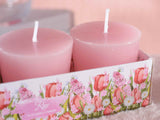 FLORAL GARDEN - Set Scented Candle Pots