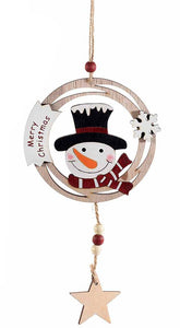 MERRY CHRISTMAS Hanging Ornament    !! ONLY 2 SNOWMAN LEFT !!