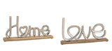 HOME / LOVE Ornament - 32cm