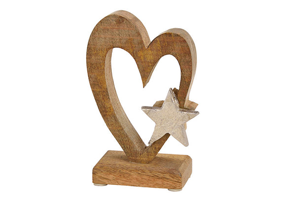 HEART & STAR Ornament
