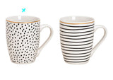 DOODLE Mug (2 assorted)