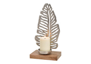 TROPICAL LEAF Candle Holder