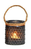 Black Glass Lanterns