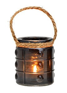 Black Glass Lanterns