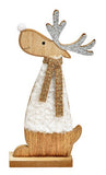 WOOLLY ELK Ornament - 2 assorted