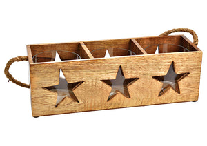 STAR Candle Holder - 37cm  !! LAST 2 LEFT !!