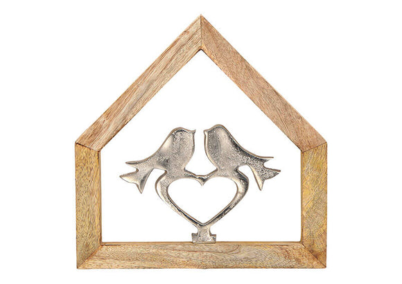 LOVE BIRDS / HOUSE Ornament