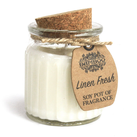 Linen Fresh Soy Wax Candle