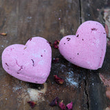 Love Heart Bath Fizzie - YLANG YLANG & ROSE