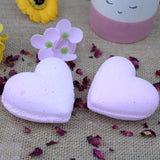 Love Heart Bath Fizzie - BUBBLEGUM