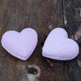 Love Heart Bath Fizzie - BUBBLEGUM