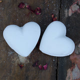 Love Heart Bath Fizzie - COCONUT