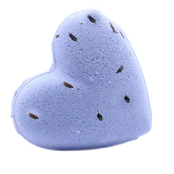 Love Heart Bath Fizzie - FRENCH LAVENDER