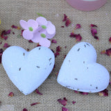 Love Heart Bath Fizzie - FRENCH LAVENDER