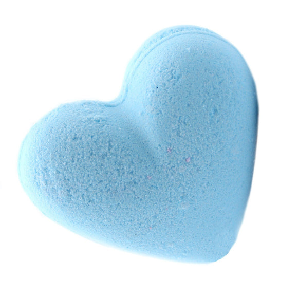 Love Heart Bath Fizzie - BABY POWDER