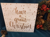 Festive Wall Signs - 2 Assorted