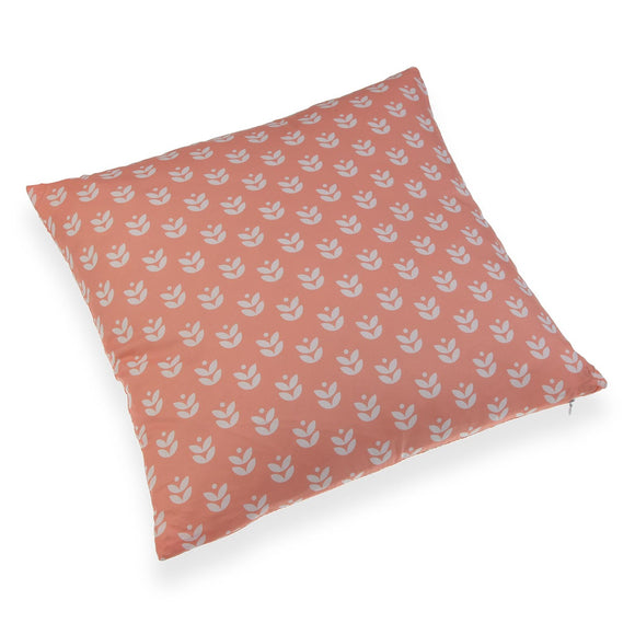 Pink Flower Cushion + Filler