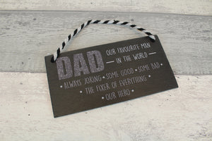 DAD sign