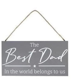 BEST DAD - Plaque