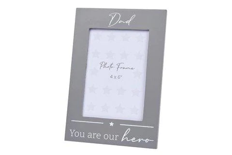 DAD - You are our hero -- Photo Frame