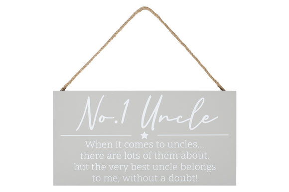 NO. 1 UNCLE - sign