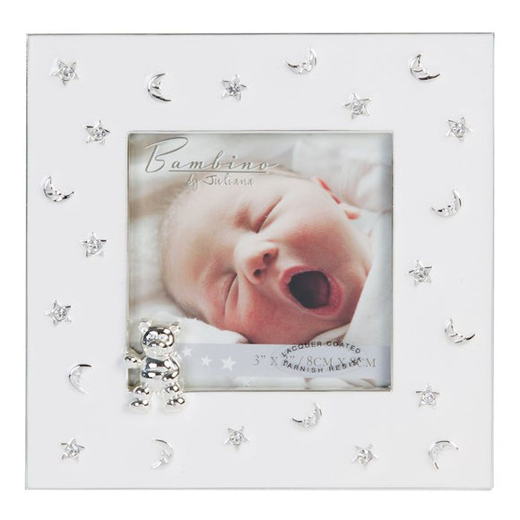 Moon & Stars Baby Photo Frame (small)