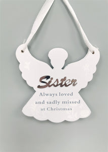 Sister - Angel Memorial Decoration