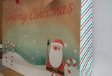 Santa & Candy Cane XL Gift Bag