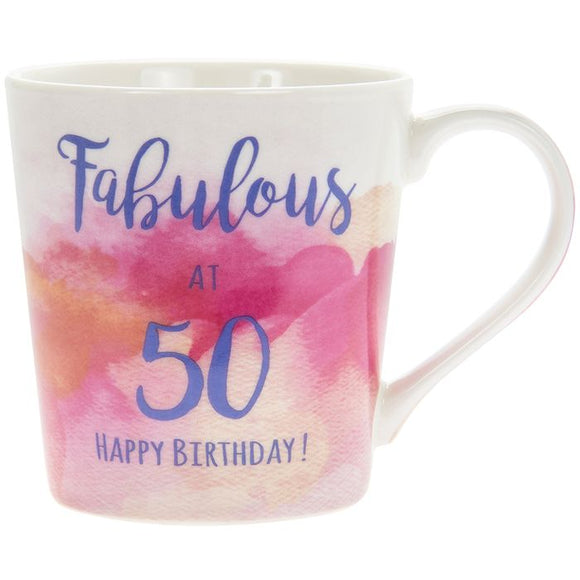 Happy 50th Birthday Mug