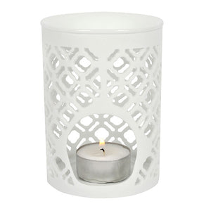 Lattice Cutout Oil Burner