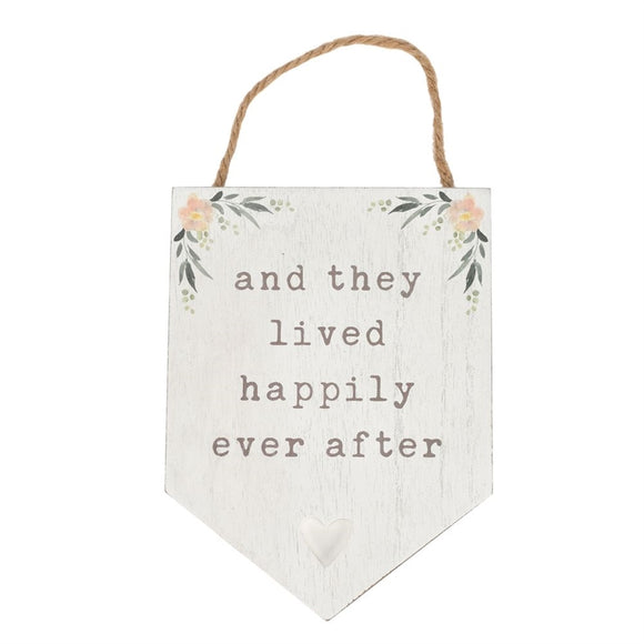 Happily Ever After Plaque
