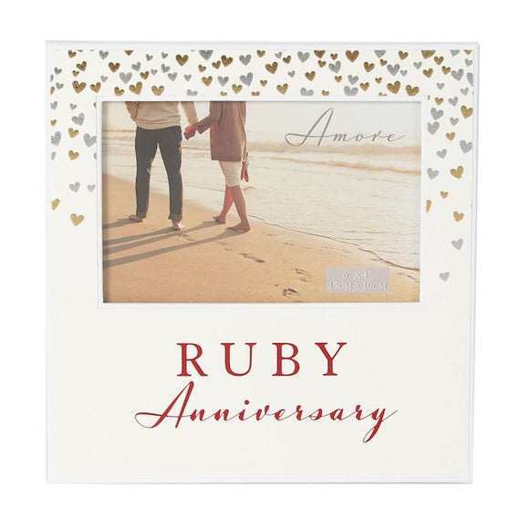 Ruby (40th) Anniversary Photo Frame