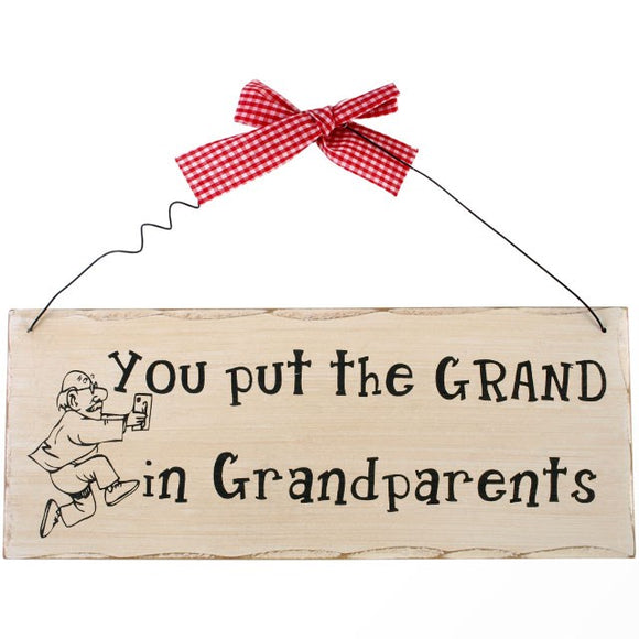 Grandparents Plaque