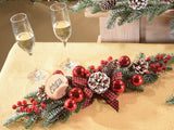 SNOWY PINE CONES & BERRIES Garland  !! LAST 1 OF EACH LEFT !!