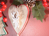 RUSTIC PINECONE Peg Ornaments - 3 Assorted