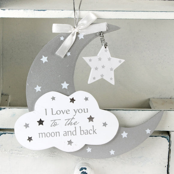 I Love You to the Moon.. Plaque