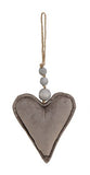 Velvet Heart Ornament - 18cm