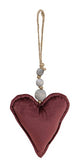 Velvet Heart Ornament - 18cm