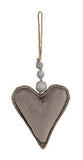 Velvet Heart Ornament - 23cm