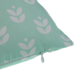 Mint Flower Cushion + Filler