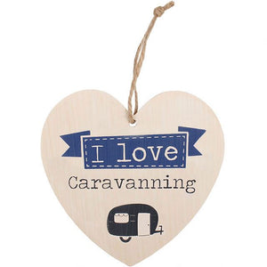 Love Caravan Heart Plaque